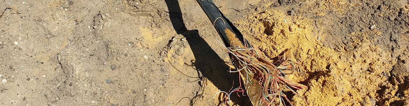 Locating gas piping Locating gas piping